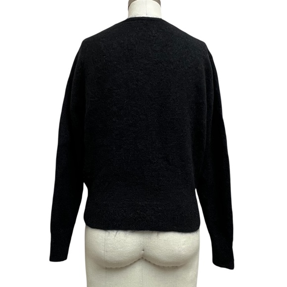 Bimba Y Lola Logo Embroidered V-Neck Jumper Sweater - Picture 4 of 8